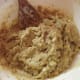 Apple Cinnamon Streusel cookie dough batter.