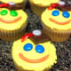 Our finished graduation cupcakes.