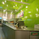 Inside of the Maoz on 43rd and 8th