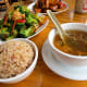 Vegetarian Ginger, a vegetarian Chinese restaurant in Brooklyn.