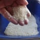 Grind the toasted rice.