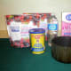 Topping ingredients.