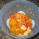 Combine the first seven ingredients in a glass or plastic bowl.