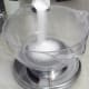 weight the sugar and add to the mixing bowl
