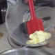 add vegetable fat to the bowl