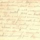 The handwritten recipe is yellowed with age