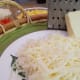 Grate Monterey Jack cheese