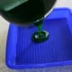 The Jello method will result in brightly colored and intensely flavorful gummy worms. This method also contains artificial colors and dyes.