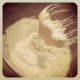 Add flour and other ingredients gradually, mixing well.