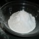 In a separate smaller bowl, combine flour, salt, baking powder and baking soda.