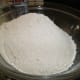Ground oats into a powder in a blender and add the oats to the flour mixture.