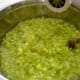 Ground zucchini, onion, and green pepper.