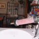 Load up the jerky gun with the seasoned raw ground meat.
