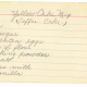 I love how aged this index card is. It's almost as yellow as the coffee cake.