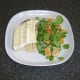 Camembert is laid on toast