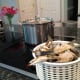 Fill a 6 quart pot with water and bring to a boil.