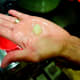 The mixture is ready when you can form a soft ball.