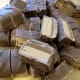 Chop the Mars Bars or similar chocolate nougat and caramel bar into pieces
