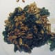 Sauteed radish greens with sunflower seeds. Red pepper flakes help to give it a spicy kick.
