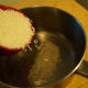 Add water and rice to a large saucepan to make arroz con leche.