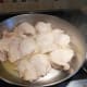 Check the chicken for doneness. Once the chicken is cooked you are ready for your vegetables.