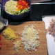 Fish soup ingredients, after chopping.