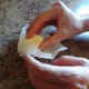 Use butter to coat your hands.
