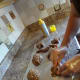 Use your hands to shape the treats.