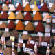 Berber and Mediterranean spices in a local Moroccan spice market