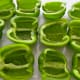 My peppers were small, so I used enough to fill a 9 X 13 baking dish (about 6 medium peppers). Plan on 2-3 halves per person.