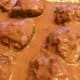 Ladle out tomato sauce from baking dish and whisk in 2/3 cup sour cream. Pour over baked stuffed peppers and serve.