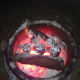 Put them in the fire for 15-20 minutes.