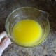 Melt the butter.