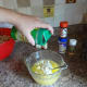 Add the cheese.