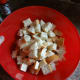 The amount of croutons made from 1 loaf of bread.