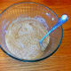 Add vanilla and eggs and beat into mixture.