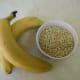 The main ingredients: banana and buckwheat.
