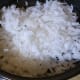 Shredded coconut