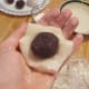 rice cake with red bean paste
