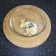 Mayo, mustard and dill are added to egg yolk