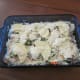 Layer #4: Cheese and Alfredo sauce.