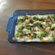 Layer #3: Chicken and vegetables.