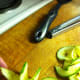Experimenting with a cucumber