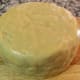 Marzipan your cake a week before you want to ice it.