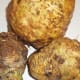 Unpeeled celery root.