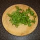 Fresh parsley for the pea and ham soup