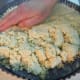 Pour into baking tray and level out