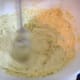 Cream butter and sugar together