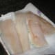 Dry fillets on paper towels