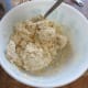 Stir until all the flour is moistened.